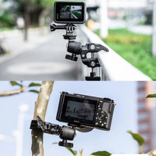Camera Clamp Clip Mount 360  Adjustable Mini Ball Head Magic Arm for DSLR Rig