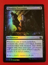 1x Ghoulish Procession | FOIL | Innistrad Midnight Hunt | MTG Magic Cards