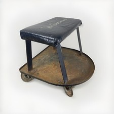 Vintage Mr Goodwrench Mechanics Rolling Shop Creeper Seat Dale Earnhardt Black