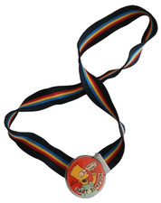 Bart Simpson Stretch Belt One Size Fits All Vintage