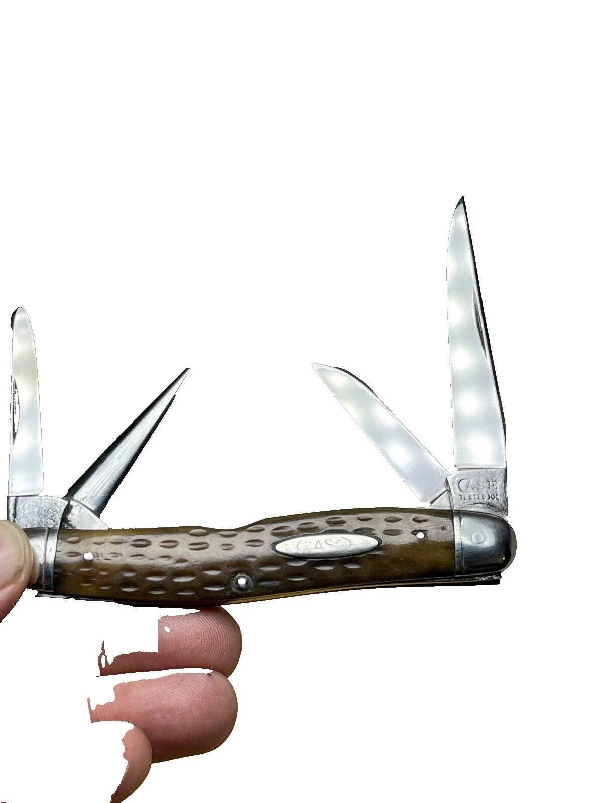 Cuchillos plegables Vintage Case 4 Hojas