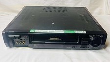 JVC HR-S7500U SUPER VHS S-VHS ET PROFESSIONAL VCR 4 VIDEO TRANSFER TO DVD READ 