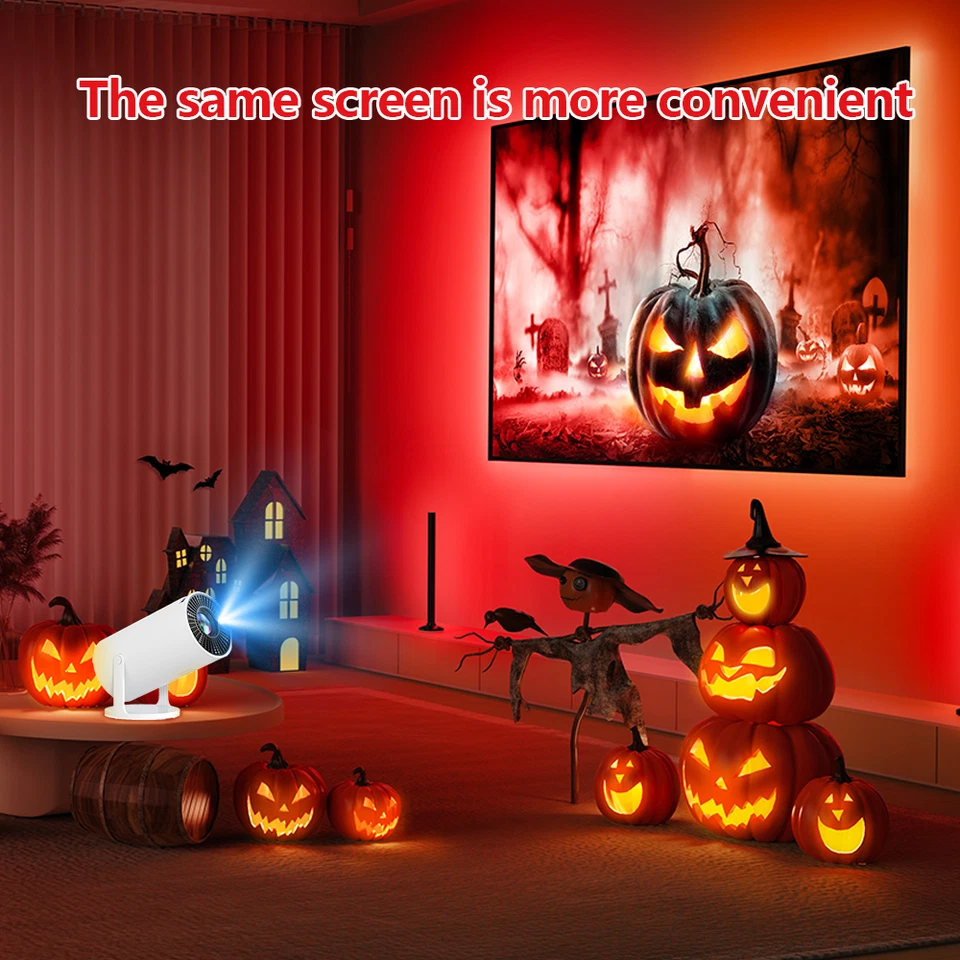 配备Android 11.0系统的高清投影仪，4:3/16:9的屏幕比例， 2.69inch LCD TFT display - Image 3 of 4