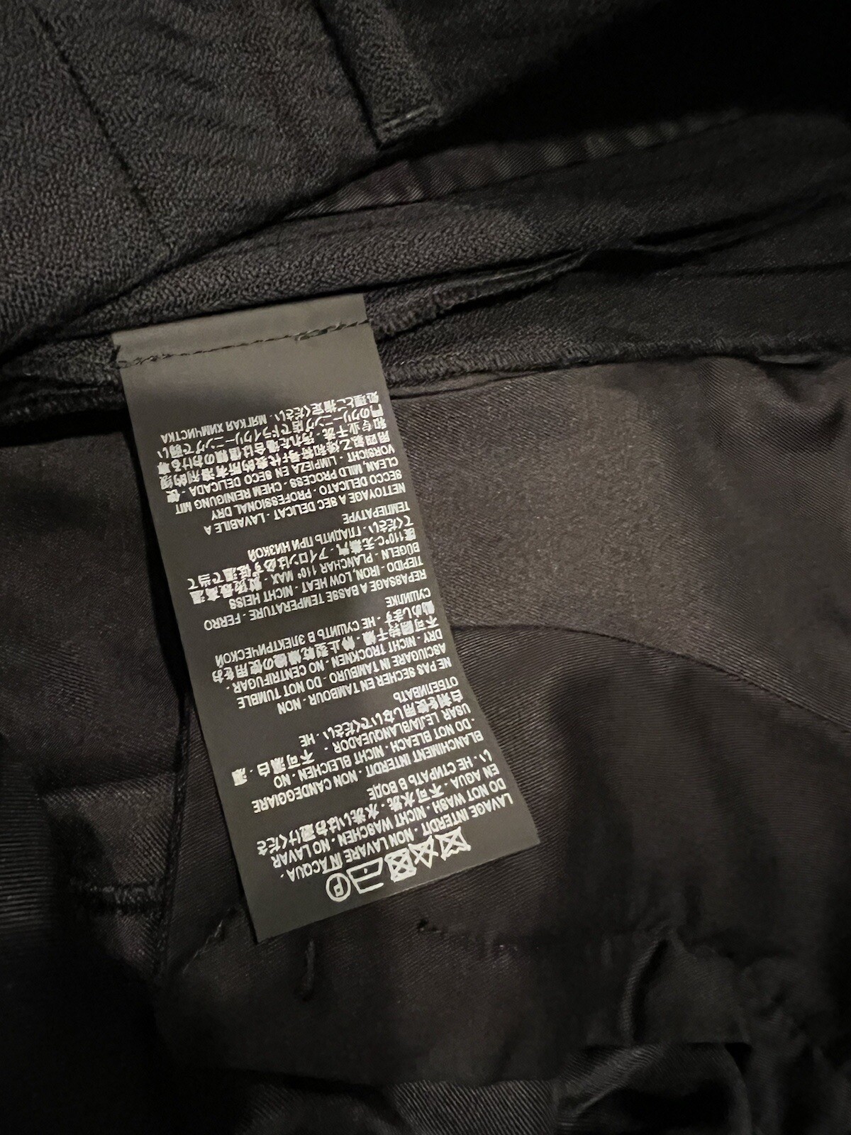 Pantaloni da uomo Saint Laurent taglio stivali a righe. 54 38. $1290