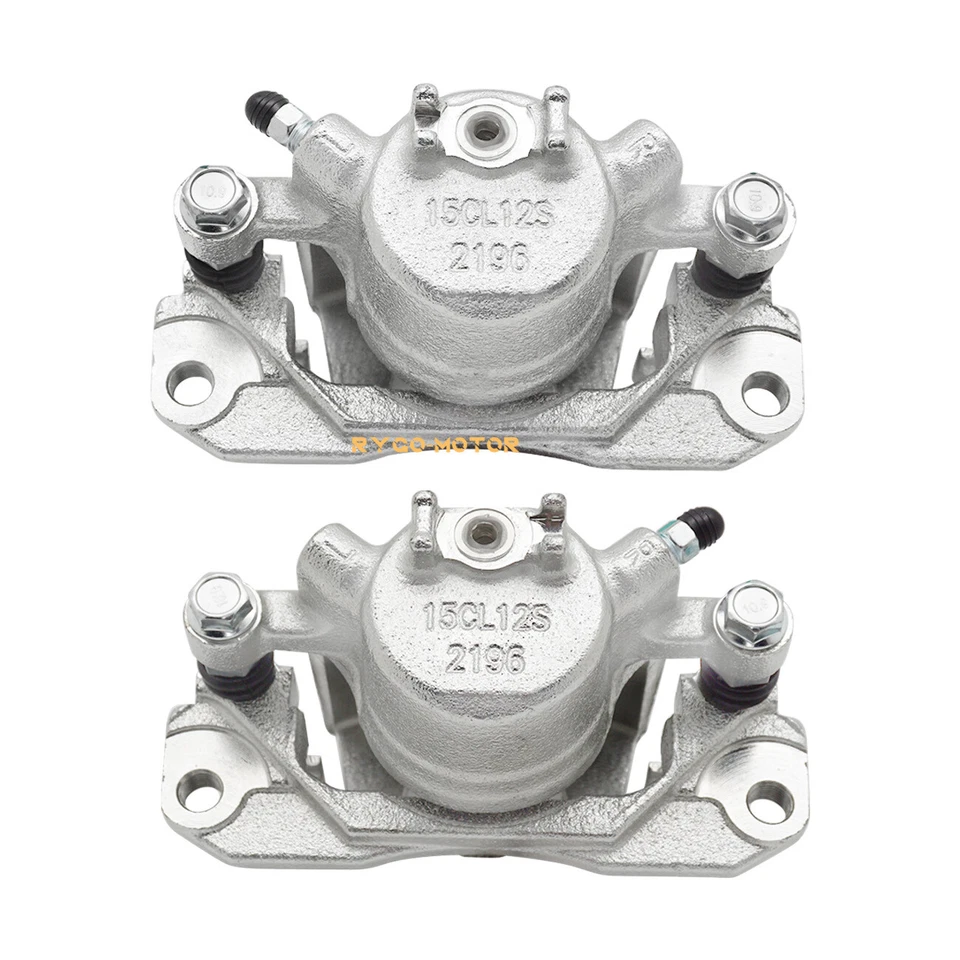 Front Brake Calipers & Ceramic Pads Kit for Honda Big Red 700 MUV700 2009-2013 - Image 4 of 4