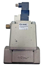 SMC VNC614A-40A-51MZ External Pilot Solenoid Operated Coolant Valve 1-1/2 24V DC