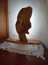 Lampe à poser en bois flotté