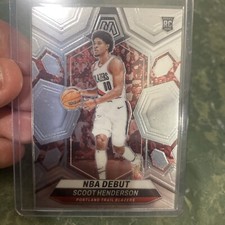 Scoot Henderson Mosaic Rookie NBA Debut Panini Mosaic Basketball 2023-24
