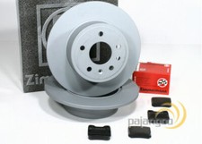 Für Saab 9-3 [YS3D]- Zimmermann Bremsscheiben Bremsbeläge für hinten