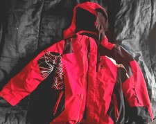 Kids Insulated Jacket Youth Size 12 Brand-Spyder With Removeable Zippered Hood