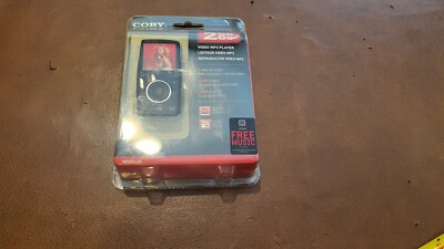 Coby MP3 Video player. New in original packaging - SEALED.  2GB