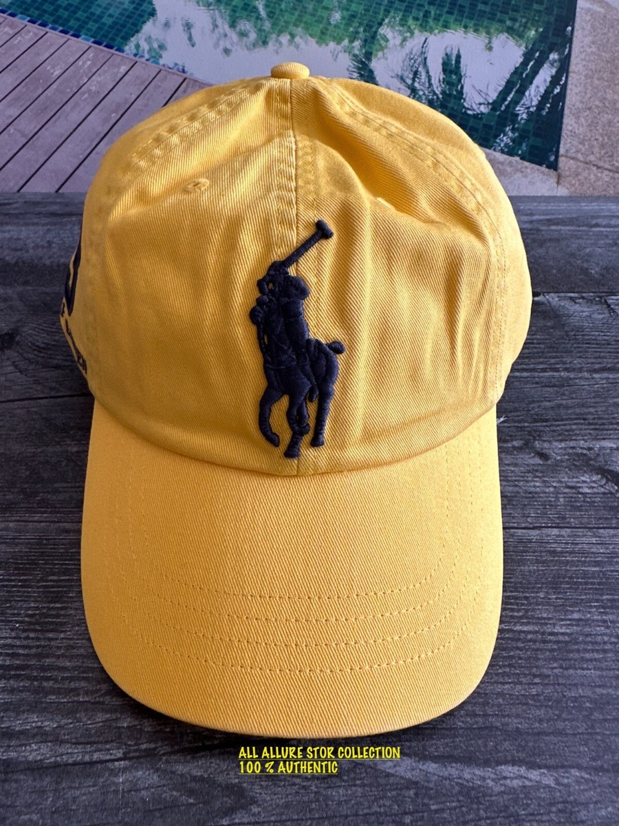 【POLO RALPH LAUREN】BIG POLO CAP NEW POLO Ralph Lauren Men's BIG PONY Classics Adjustable Hat
