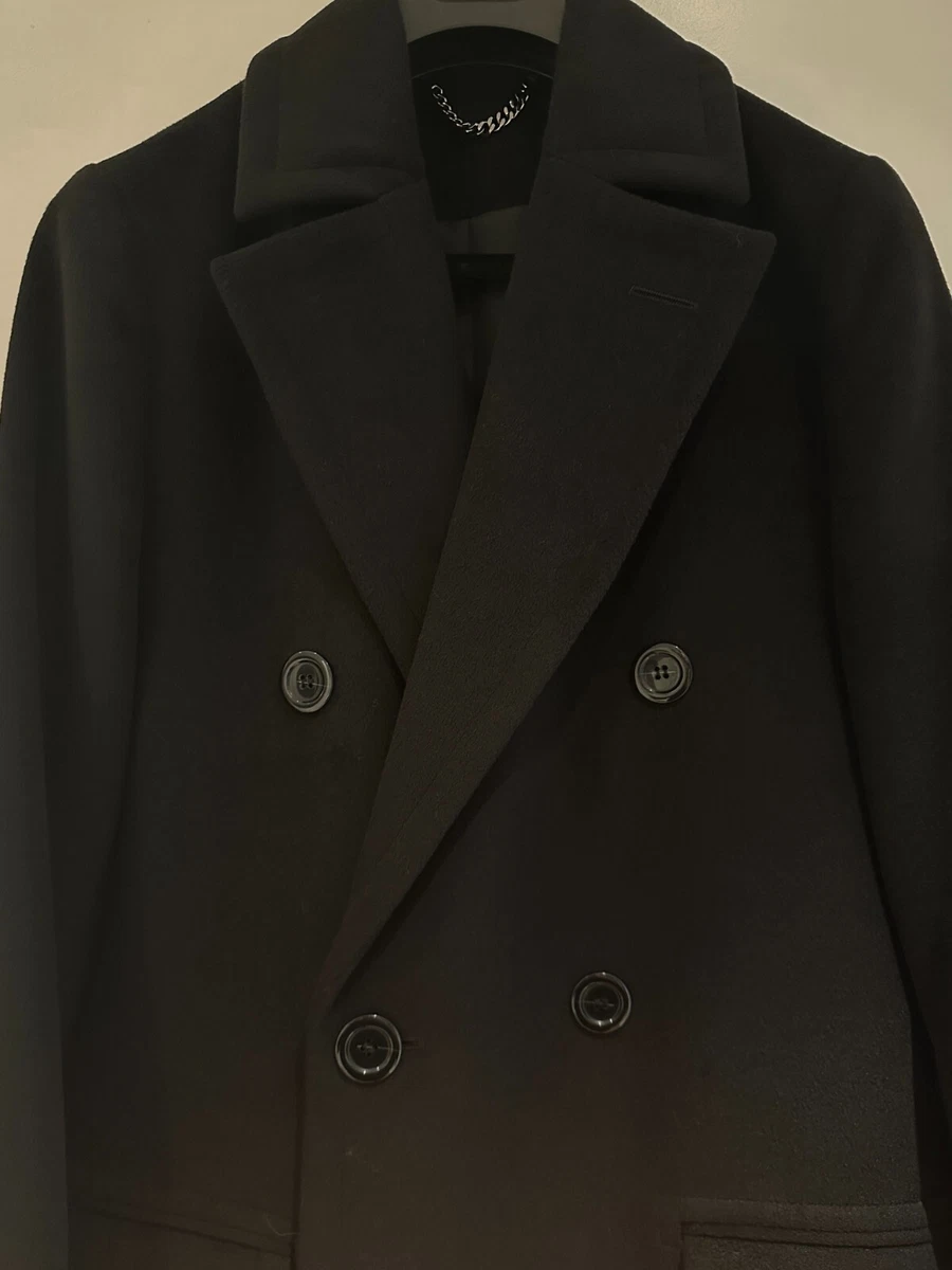 River island hotsell double breasted coat