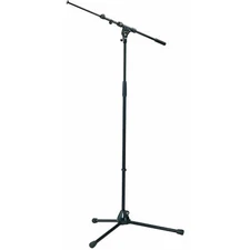 K&M König & Meyer 21090.500.55 Tripod Microphone Stand 2-Piece Boom Arm Blk
