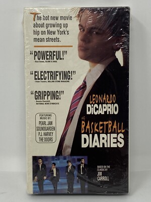 The Basketball Diaries (VHS) (1994) (Sealed) Dicaprio Wahlberg Jim