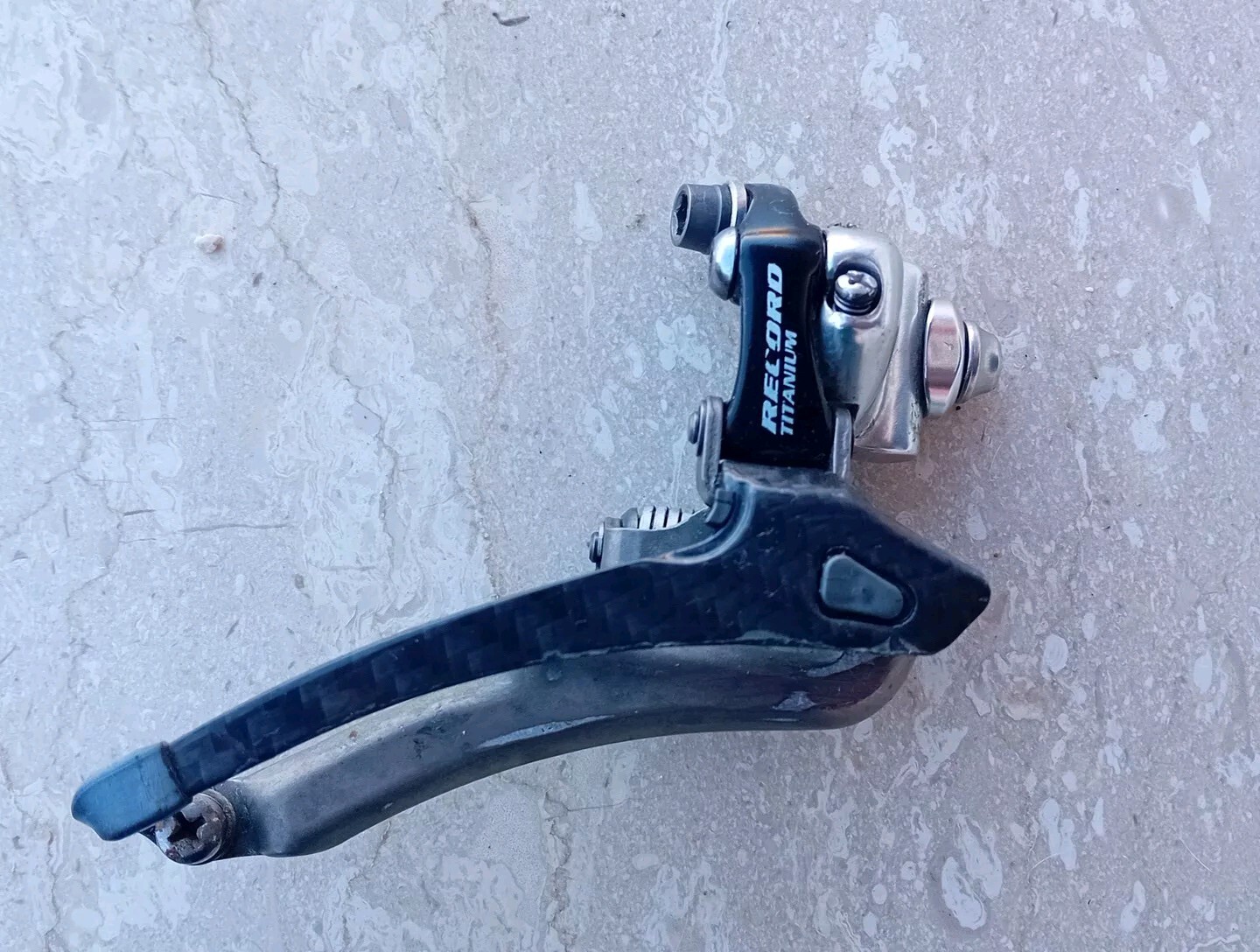 Campagnolo Record Titanium Carbon Deragliatore Anteriore Colnago Bianchi Pinarel