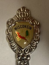 Vintage Souvenir Spoon US Collectible Wisconsin