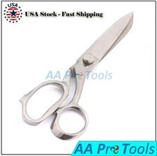 10" HEAVY DUTY STAINLESS STEEL TAILOR UPHOLSTERY SCISSORS Shears Utlity Sewing