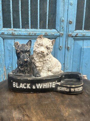 ヴィンテージ ウイスキーボトルスタンド Vintage Old Original Black And White Whiskey Bottle Display Stand
