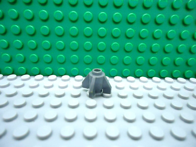 Lego 1 Dark Bluish Gray 1x1 round brick cone rocket ship airplane NEW ...