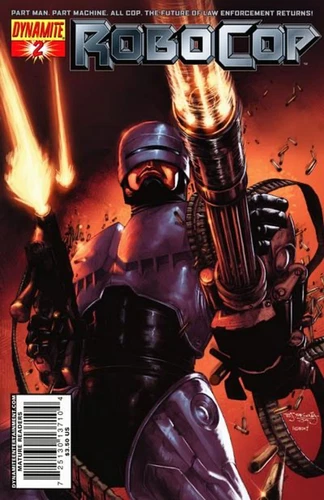 Robocop #2 Stephen Segovia Cover (2010) Dynamite Comics