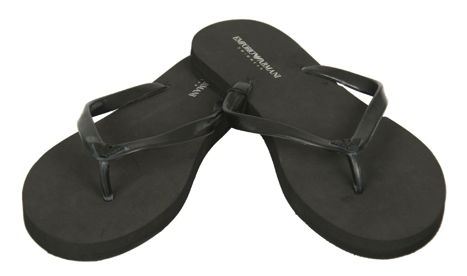 Шлепанцы Damen Frau Meer для бассейна и пляжной одежды EMPORIO ARMANI Artikel 262525 5P336 ПО низкой цене 10490₽