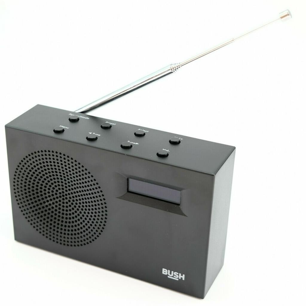Bush Portable DAB / FM Radio with LCD display Black eBay