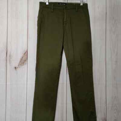Mavi Jeans Edward Relaxed Straight Leg Pants Olive Green Mens 32x32 Chino