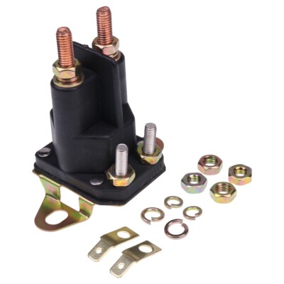 12V 80A 4-Pole Starter Solenoid for Western Fisher Meyers Snowplow Blade