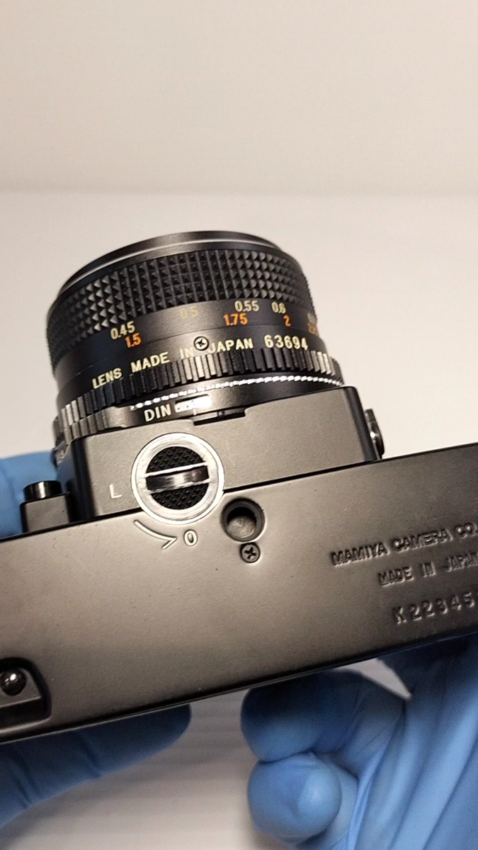Mamiya NC1000S 35mm Film Camera SLR & AUTO SEKOR C S 50mm f