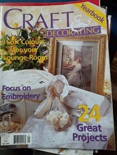 craft & decorating magazine  instruction book complete
