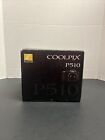 Barely Used Nikon Coolpix P510 Digital Camera Usb cable Lens cap, Strap Included