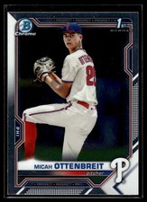 Micah Ottenbreit 2021 Bowman Draft Chrome 1st Bowman Card  #BDC-170