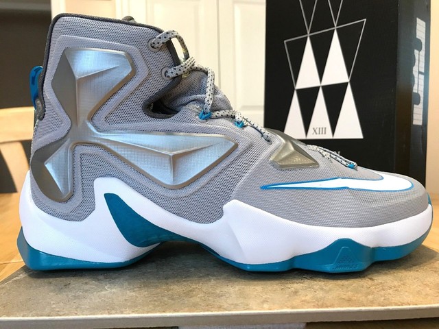 lebron 13 wolf grey