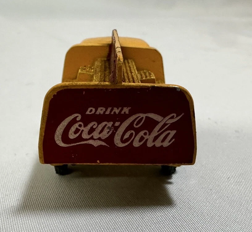 Caja de cerillas Lesney Nº 37 Karrier Bantam Bedford años 50 2 toneladas Coca Cola carga desigual Foto 2 de 4