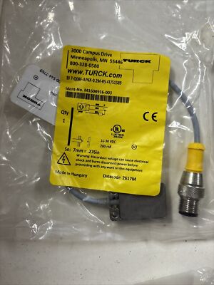 TURCK BI7-Q08F-AP6X-0.2M-RS4T / BI7Q08FAP6X02MRS4T (NEW IN BOX)