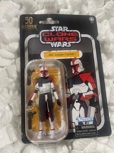 Hasbro Star Wars Vintage Collection Clone Wars ARC Trooper Captain Figure VC213