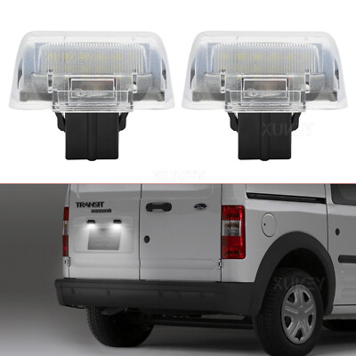 1732840 LED Number Plate Light Rear Lamp For Ford Transit MK6 MK7 CONNECT ...