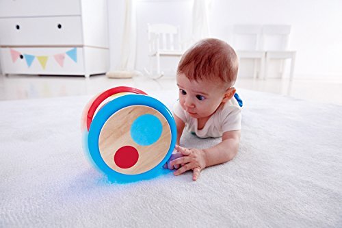 | Colorful Rolling Drum Musical Instrument Toy For Toddlers, Rhythm Baby Drum - Picture 4 of 6
