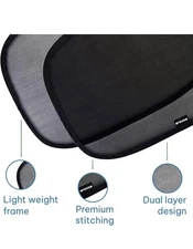 Enovoe Car Window Shades 2 Pack  21"x 14"