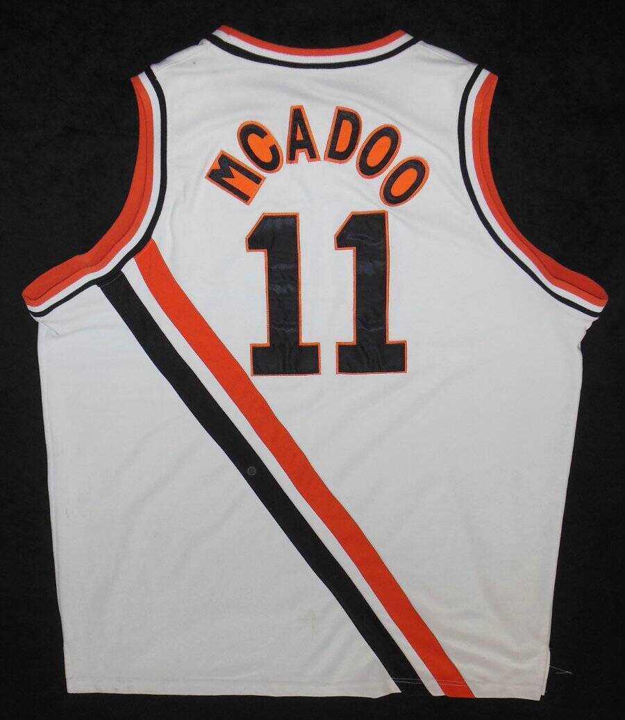 Mitchell & Ness Buffalo Braves Bob McAdoo #11 White Mitchell & Ness Buffalo Braves Bob McAdoo #11 White
