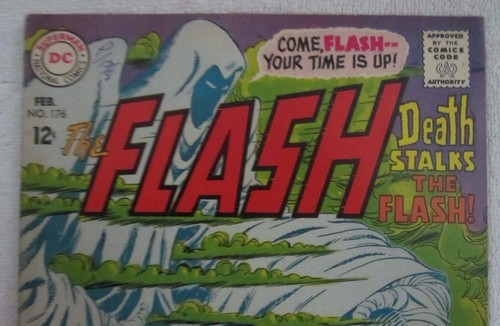 The Flash #176 (Feb 1968, DC) Infantino pencils Fine+ 6.5 - Picture 2 of 6