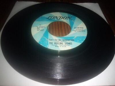Rolling Stones Satisfaction / The Under Assistant 1H 1J Matrix London 7'' 45