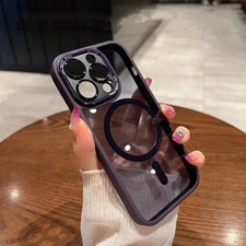 Magnetic Metal Lens For iPhone 16 Pro Max All Models Stylish Cover&fancy Looks