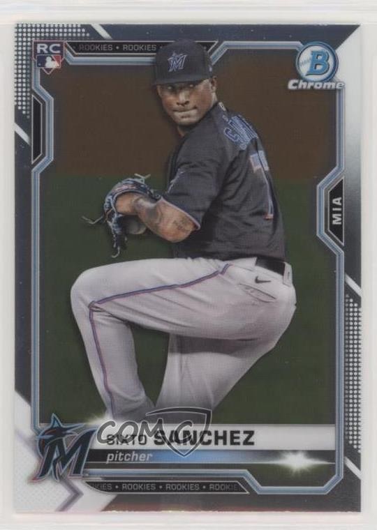 2021 Bowman Chrome Sixto Sanchez #78 0nr3