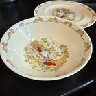 VTG Royal Doulton Bunnykins English China 7 Piece Child Dish Set Plate & Cups — photo 6