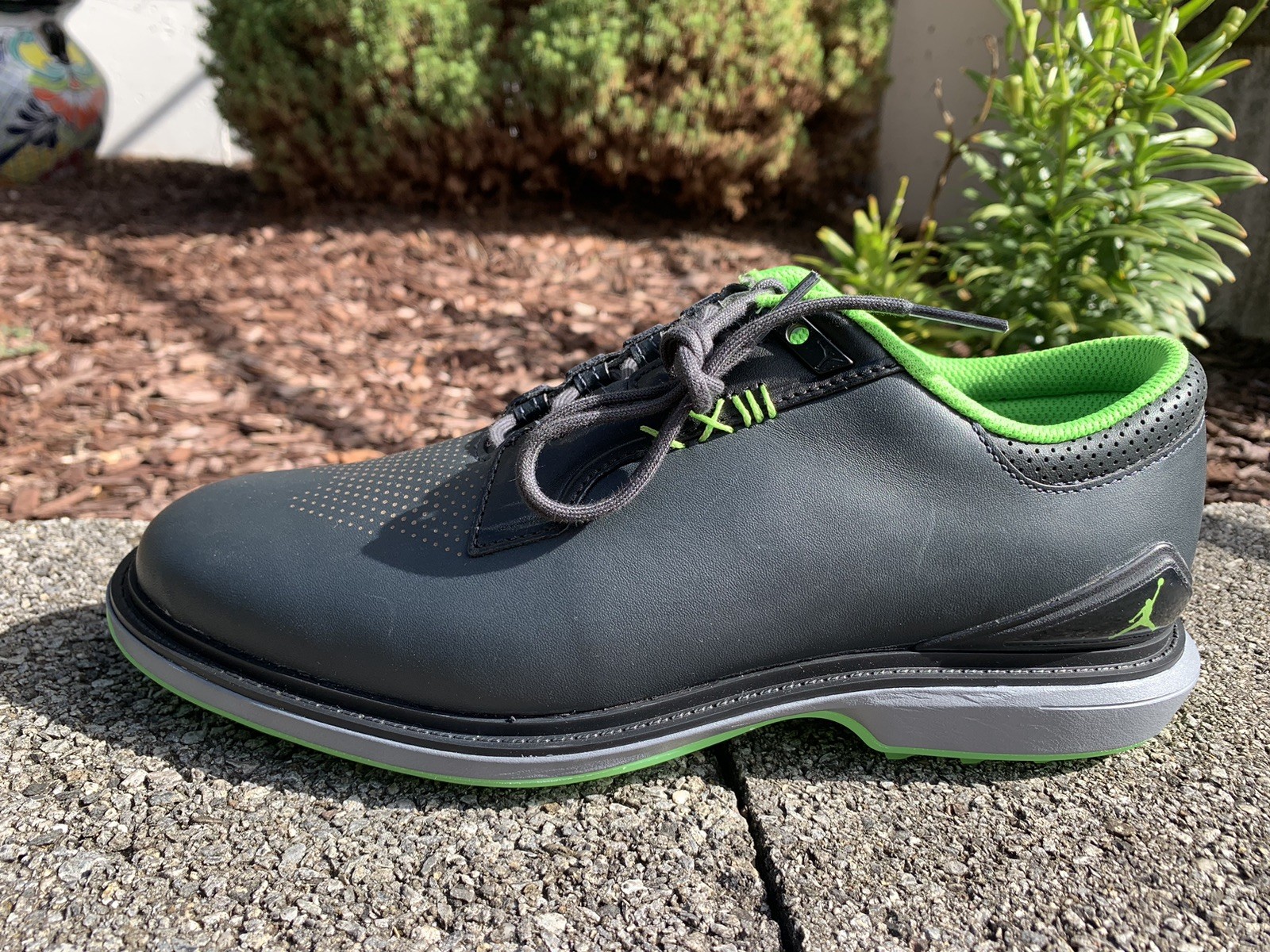 Black Green Fq7874-002 Men Sz 7