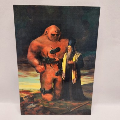 The Emperor And The Golem Postcard 2011 Zidovske Mozeum V Praze Jewish