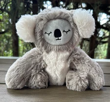 Slumberkins Koala Mini Plush Grey Stuffed Animal Stress Relief No Book 6" Used