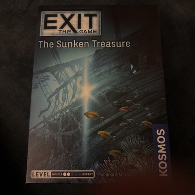 EXIT Das Spiel Der versunkene Schatz Kosmos Escape Room Spiel gebraucht aber unberührt 